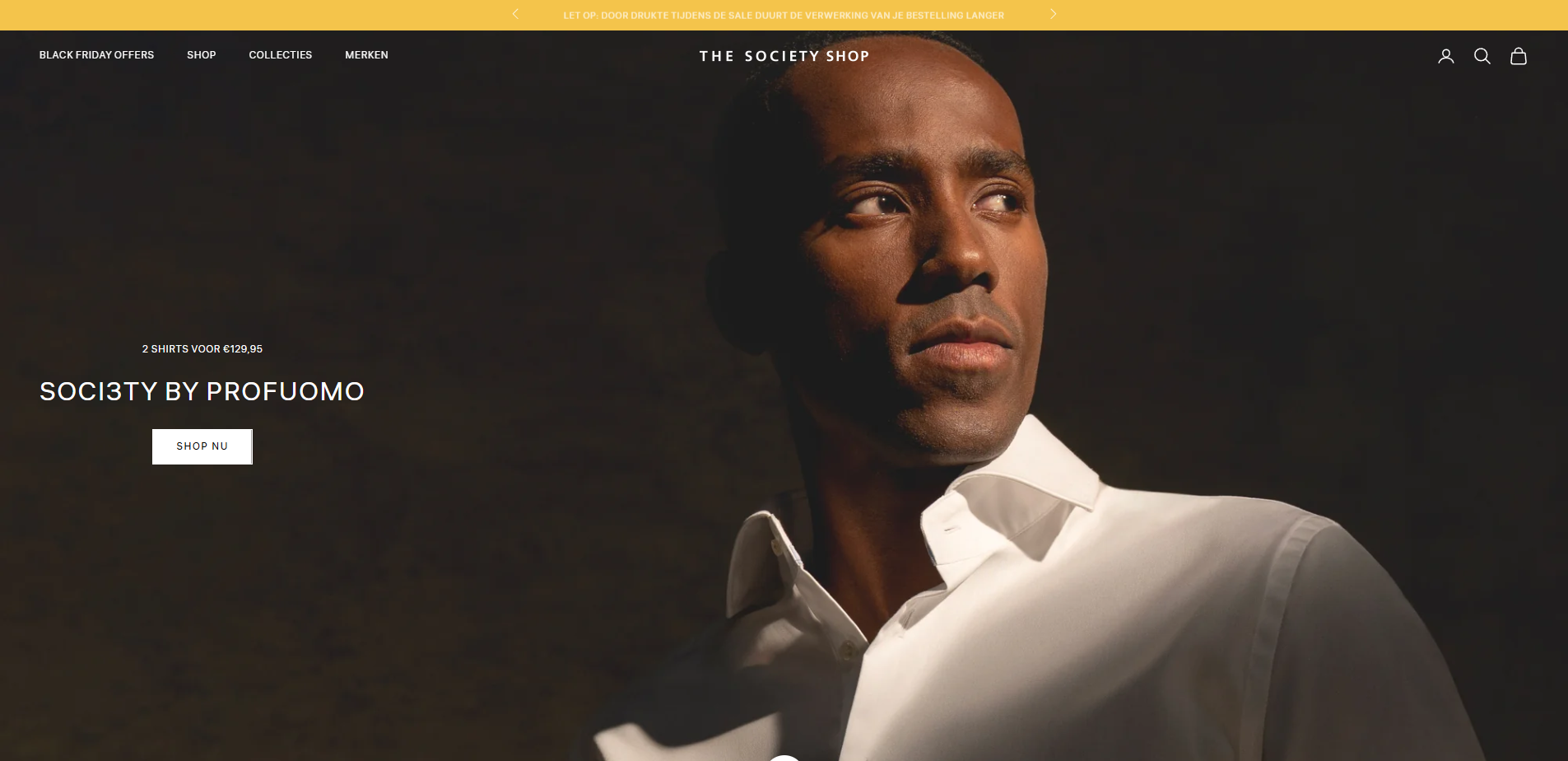 The Society Shop Website